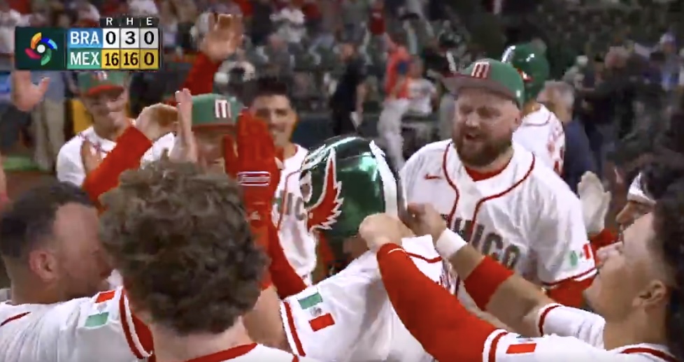 México noquea a Brasil 16-0 y vuela en el Clásico Mundial 2026