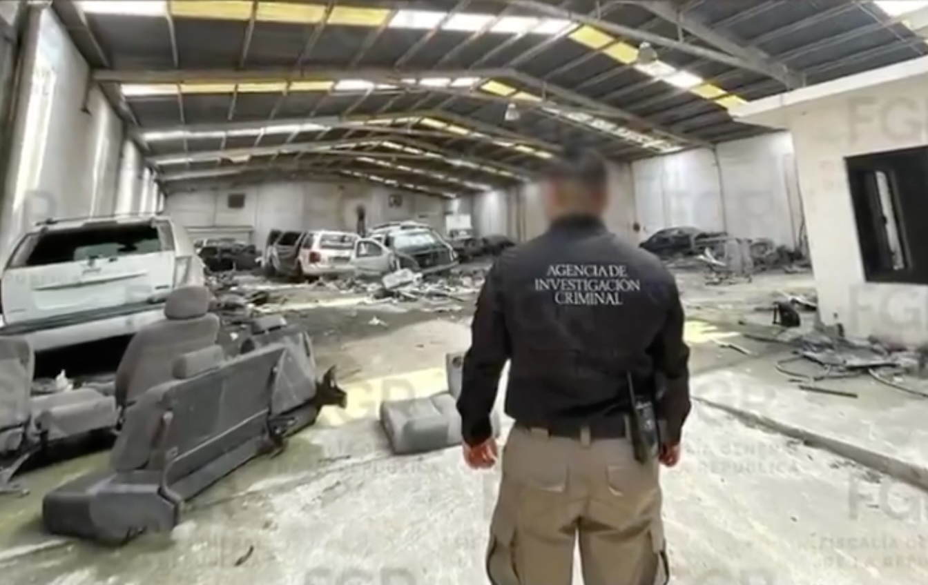 FGR asegura 15 camionetas blindadas tras un cateo en Reynosa