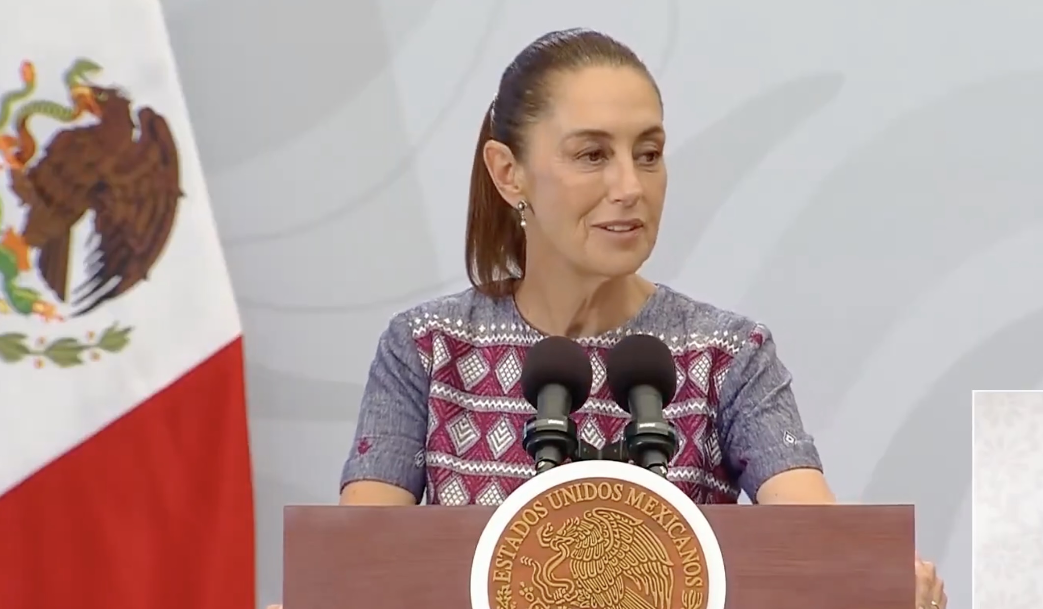 “La presidenta está fuerte”: Sheinbaum ante el caso Rocha Moya