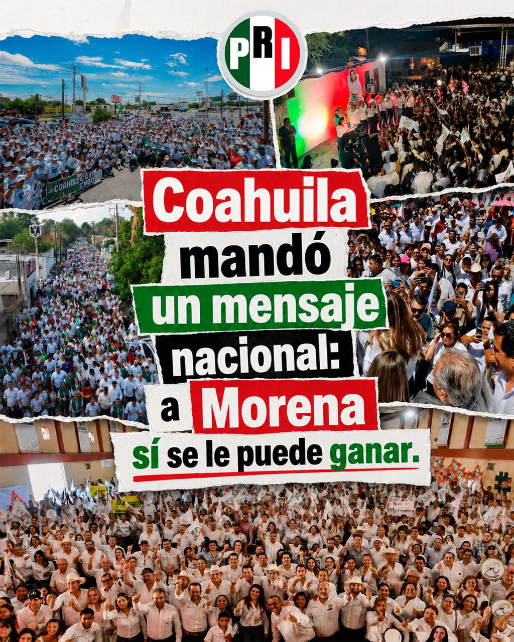 El PRI arrasa en Coahuila y Alejandro Moreno apunta hacia 2027