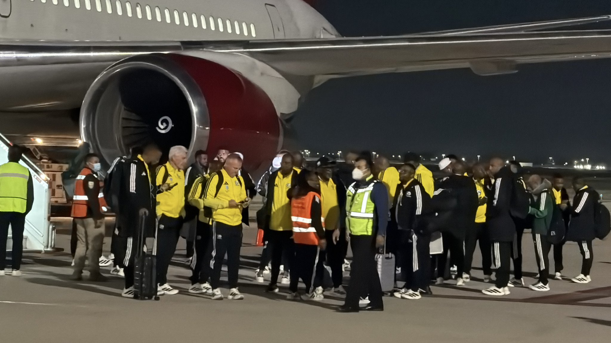 Selección de Sudáfrica llega a México para inaugurar el Mundial