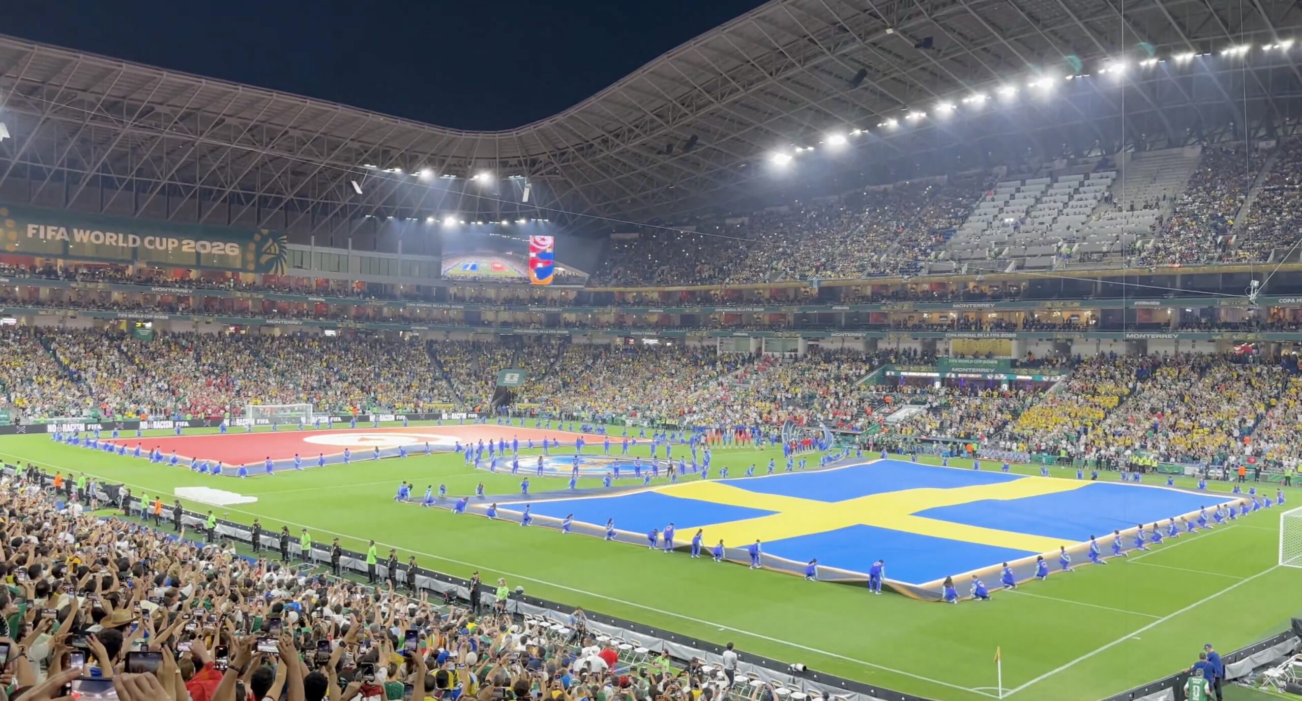 Suecia golea 5-1 a Túnez en el debut mundialista de Monterrey