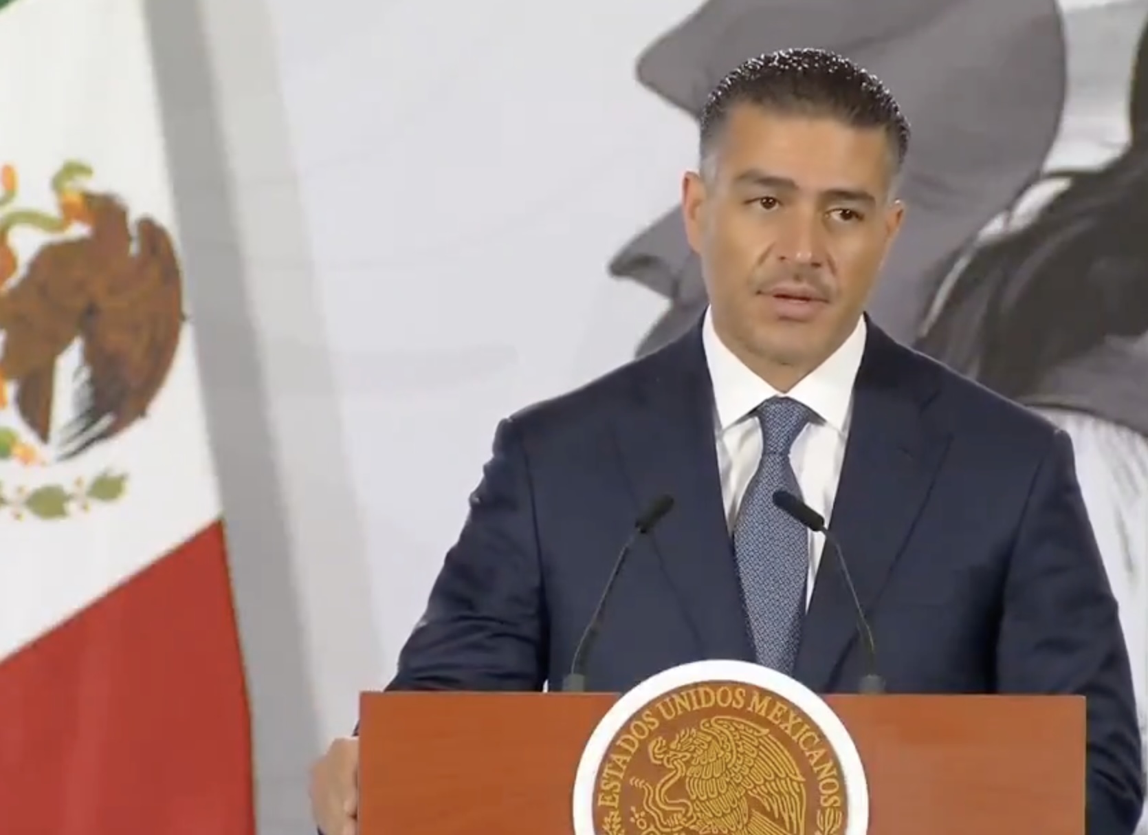 Harfuch minimiza las grabaciones filtradas de Marina del Pilar