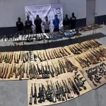 Decomisan 210 armas de alto poder en Nuevo León
