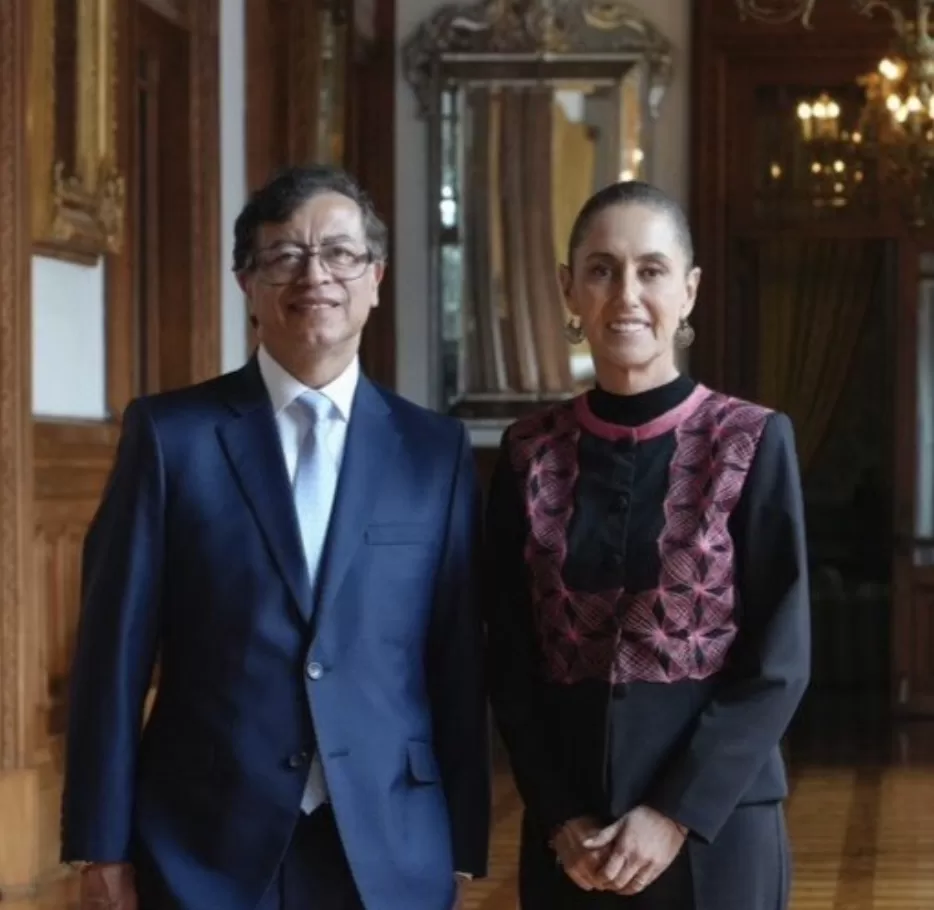 Sheinbaum invita a Petro a dar pláticas en México